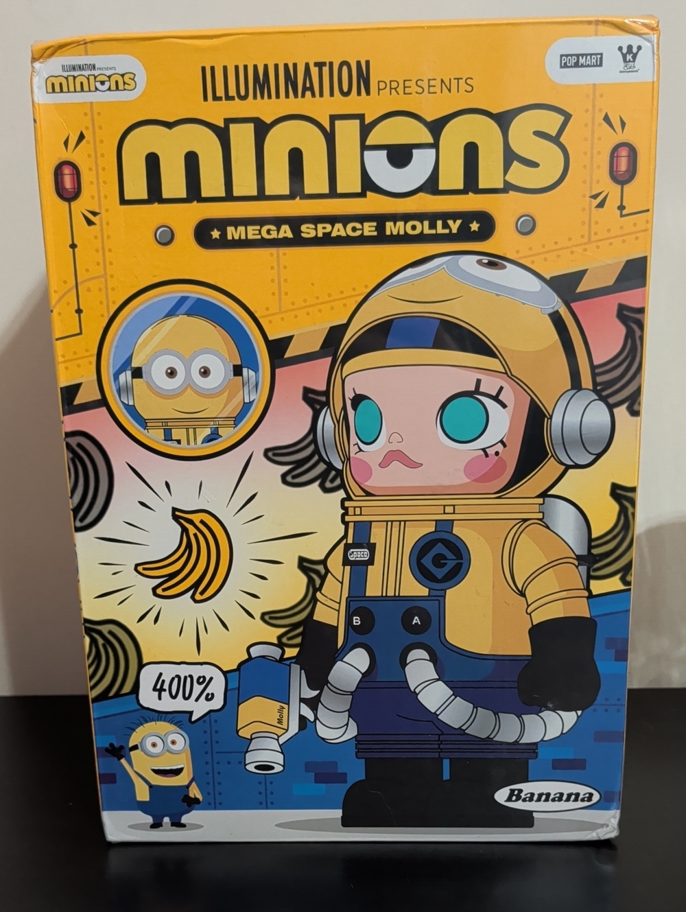 Minion Space Molly 400% NIB
